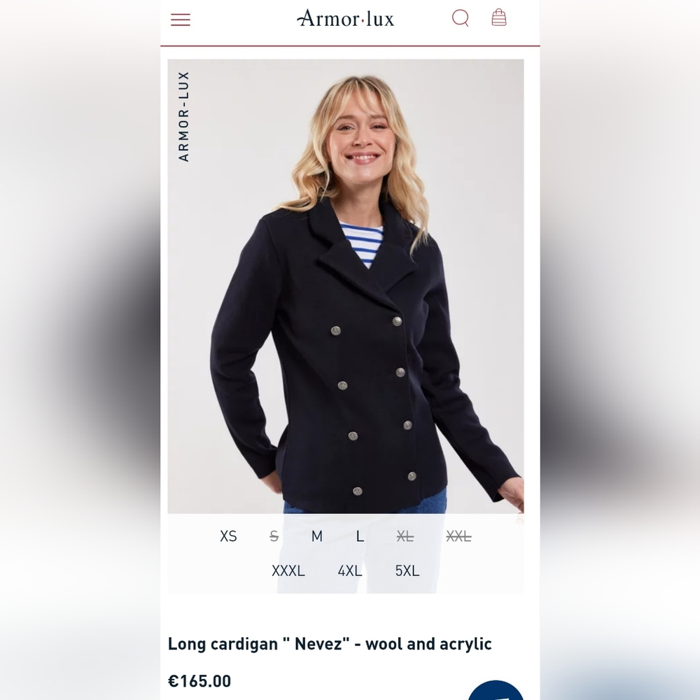 Armor Lux Cardigan